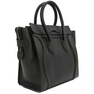 Celine leather Shopper handbag Luggage black